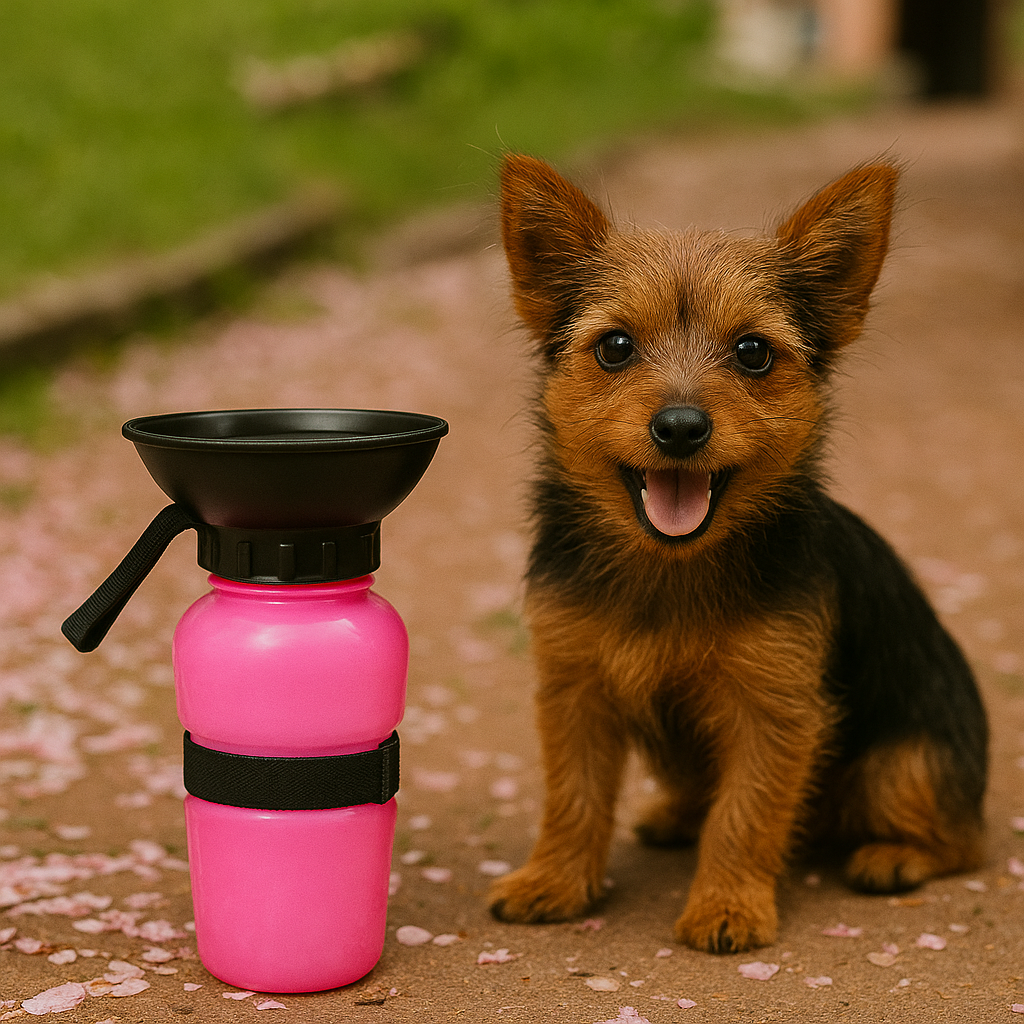 Botella Perro Portátil – Ideal para Viajes y Paseos Urbanos